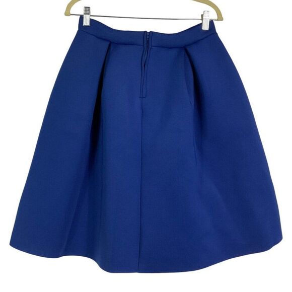 Charlotte Russe Cobalt Blue Skirt, size large, 92% poly/8% spandex, back zipper - Picture 3 of 6